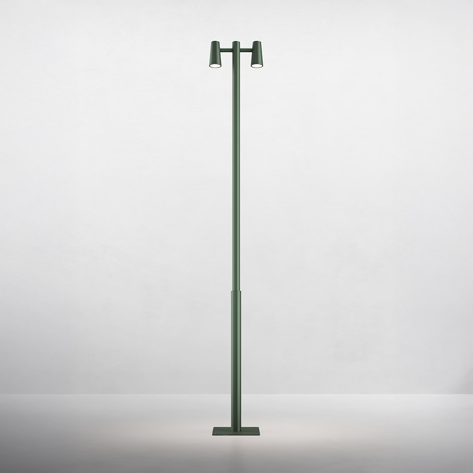Conus - Pole 2 Heads - Black Green