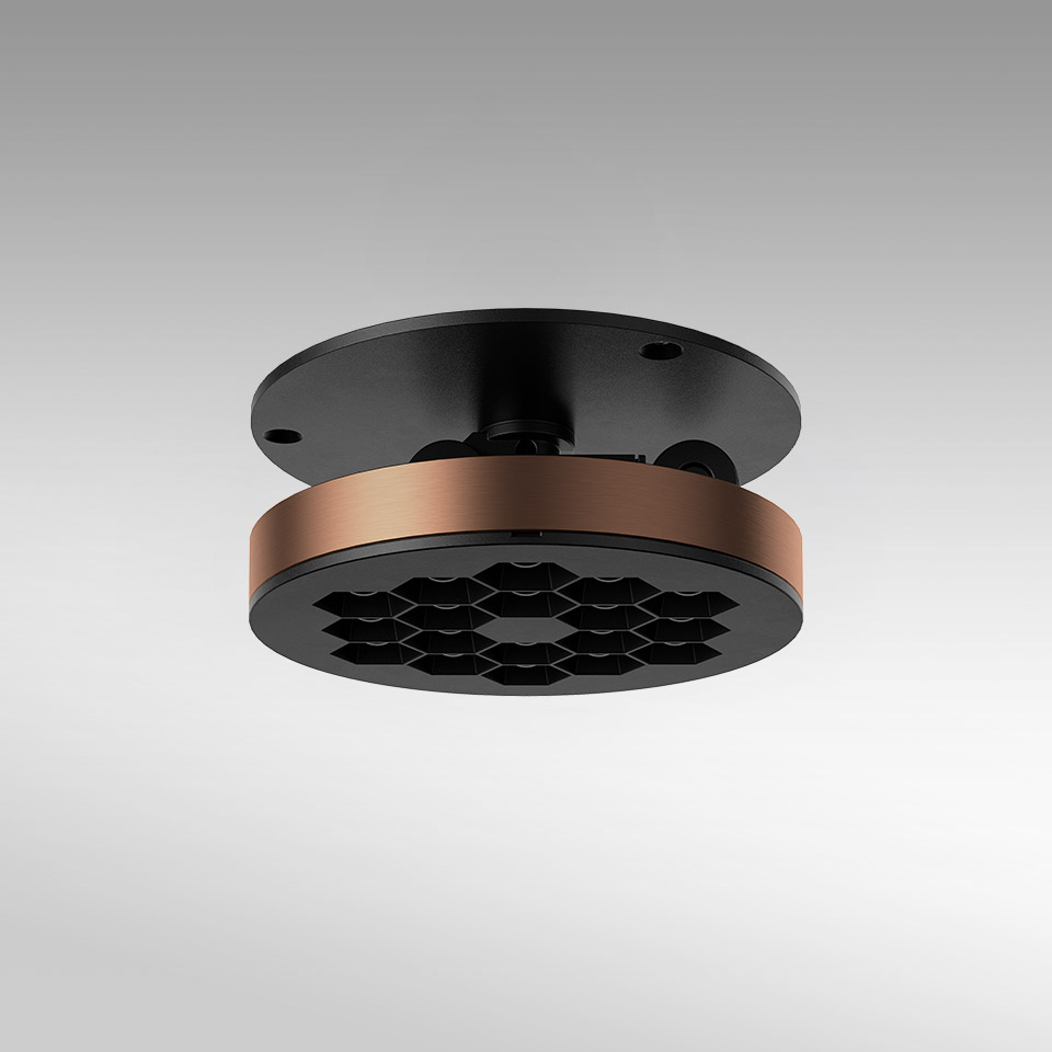Helgoland 90 - Light Engine - 2700K - 28° - Copper/Black