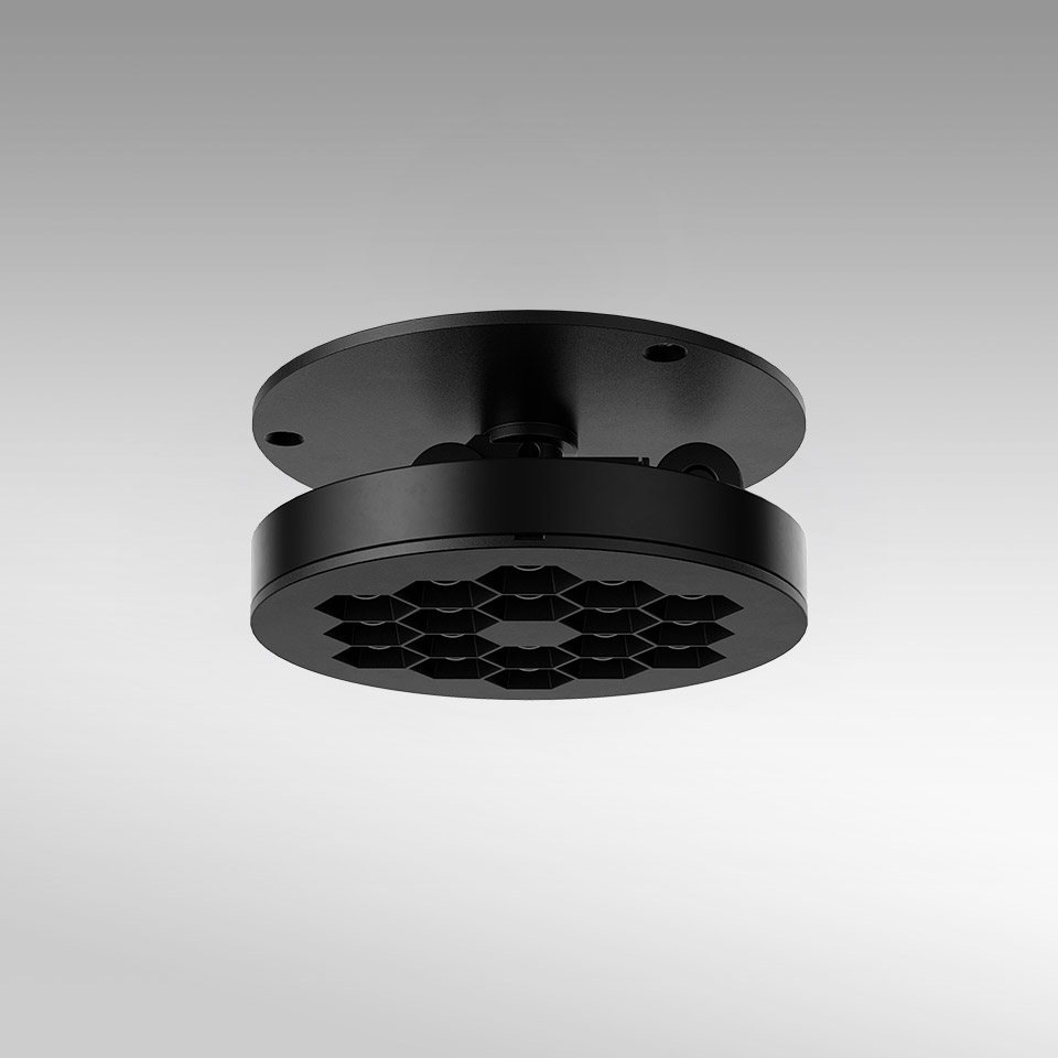 Helgoland 90 - Light Engine - 2700K - 28° - Black/Black