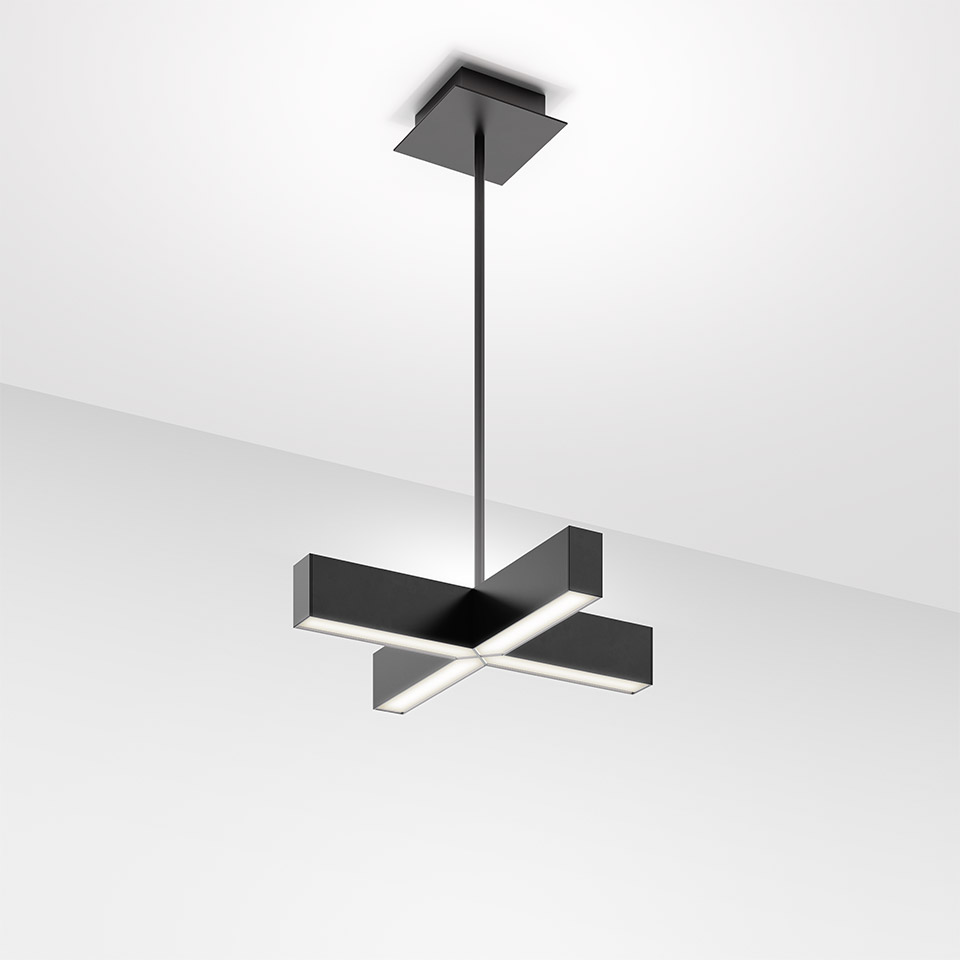 Tetras - Medium - Diffused Emission - 3000K - Black