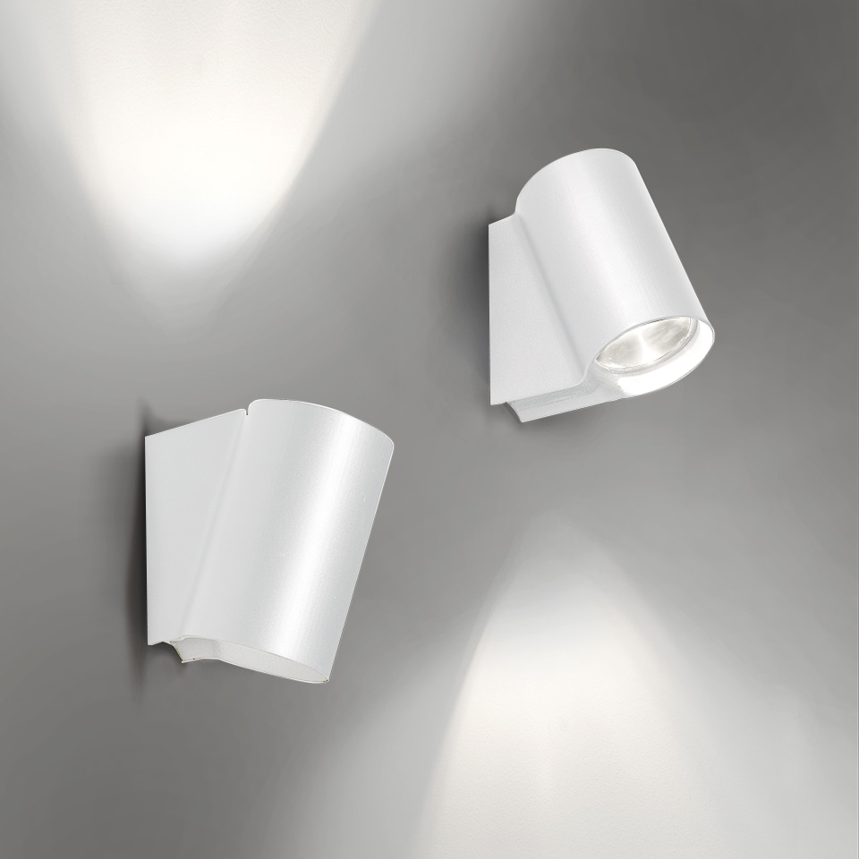 Oblique Wall - White