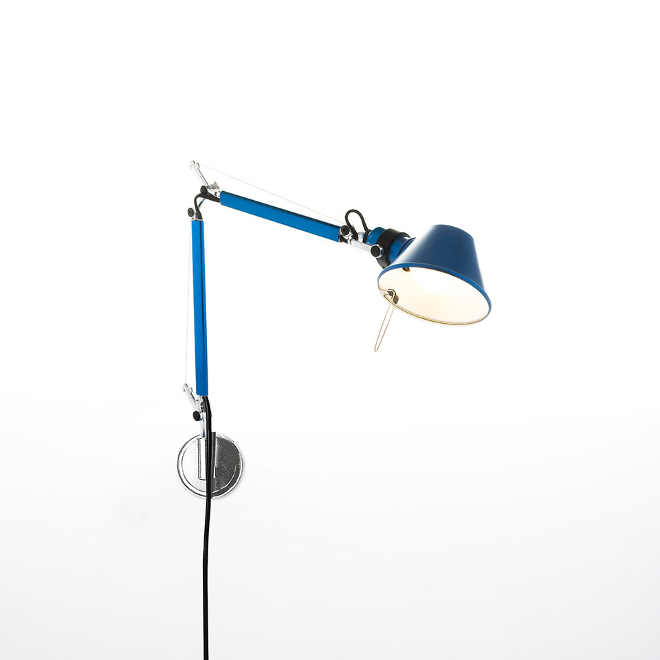 Tolomeo Micro Wall - Anodized blue - Body Lamp