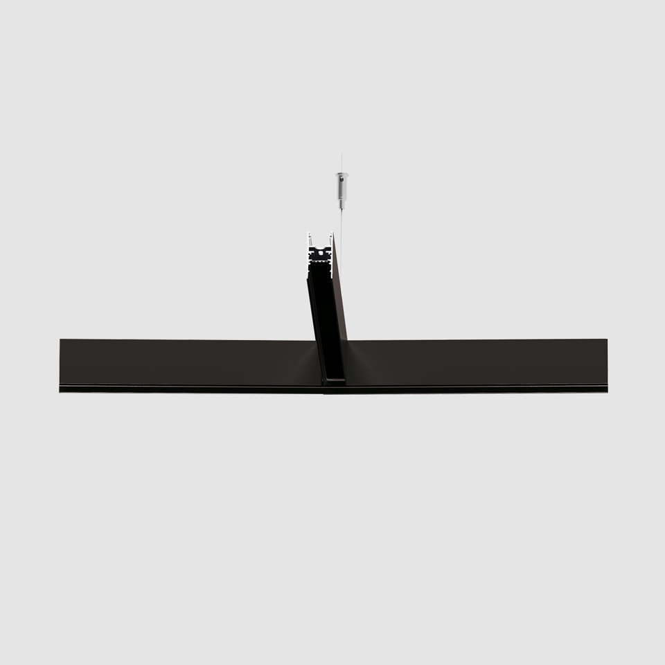 A.24 - Suspension Magnetic Track - T Joint - Black