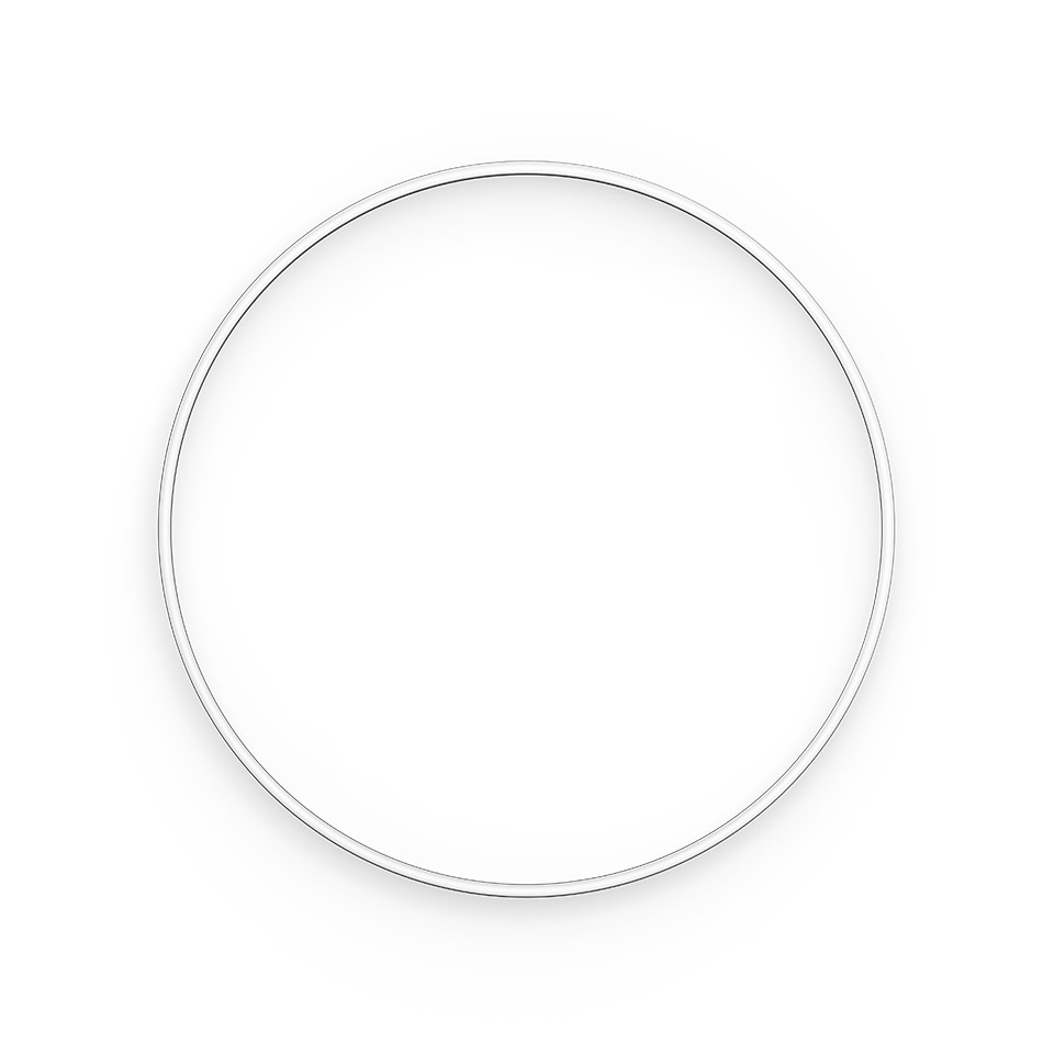 A.24 Stand-alone - Ceiling Circular - Diffused Emission - Ø 1500mm - 2700K - App Compatible - Black