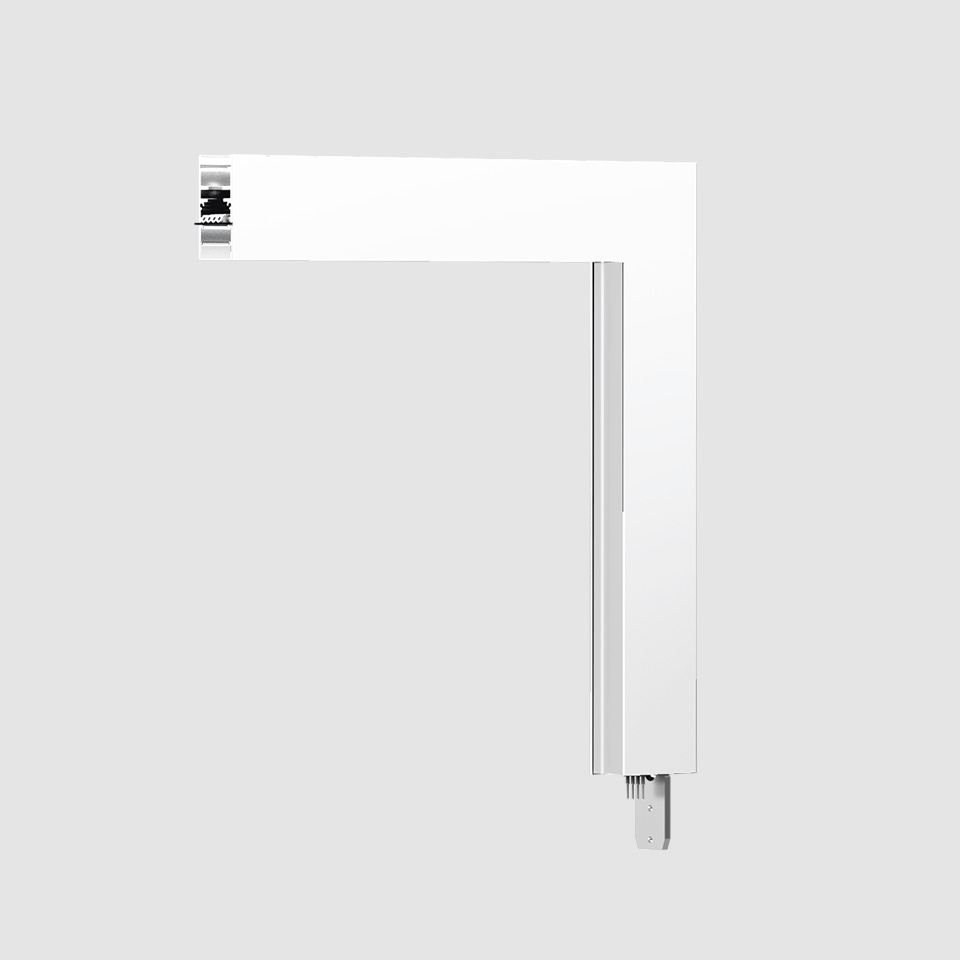 A.24 - Recessed Diffused Emission - 90° Angle (perpendicular planes) - Direct Emission - 2700K - White