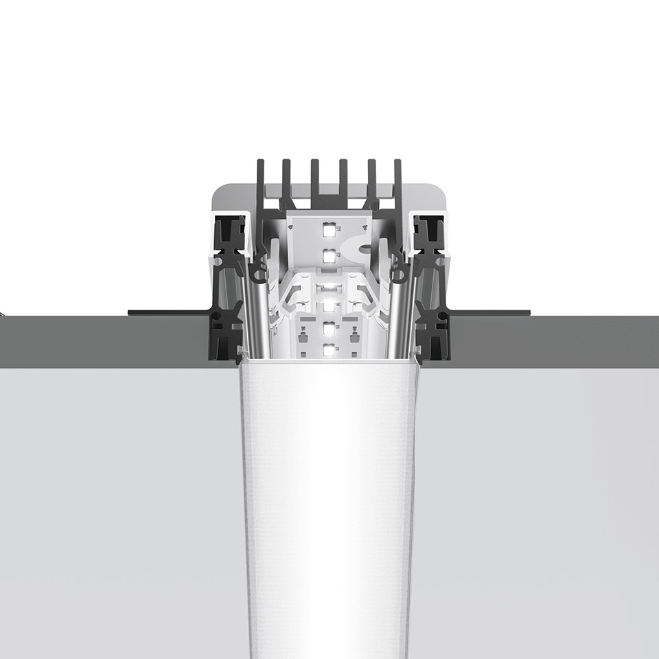 A.39 Recessed - Structural Module Trimless 1184mm 3000K DALI