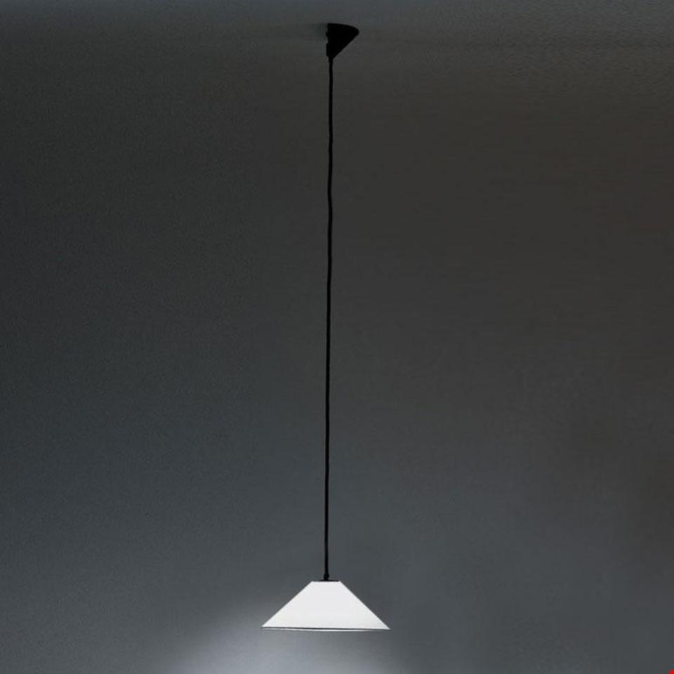Aggregato - Suspension - Cone in methacrylate - White opal - Ø380
