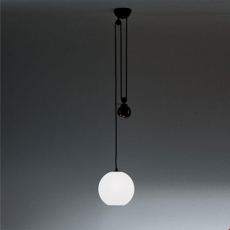 Aggregato - Saliscendi - Sphere in methacrylate - White opal - Ø400