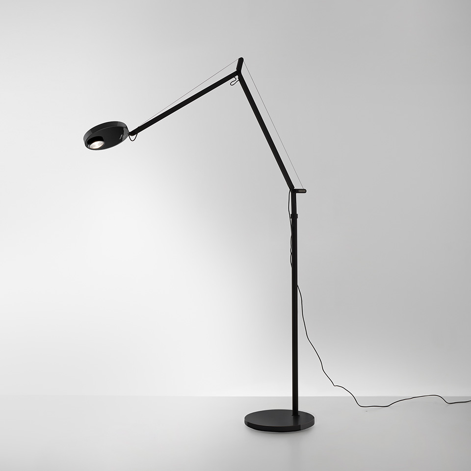 Demetra Professional Reading Floor - 3000K - Body Lamp - Anthracite Grey