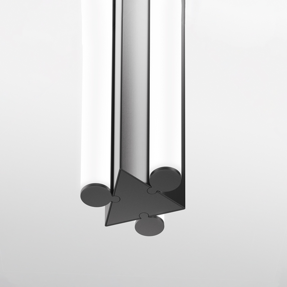 Dreispitz Outdoor - Suspension Vertical - 90 - Black