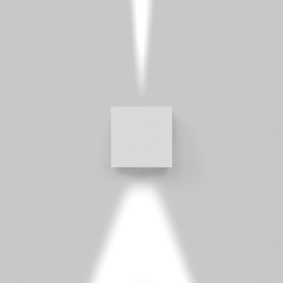 Effetto 14 Square 1 large beam + 1 narrow beam Anthracite Grey