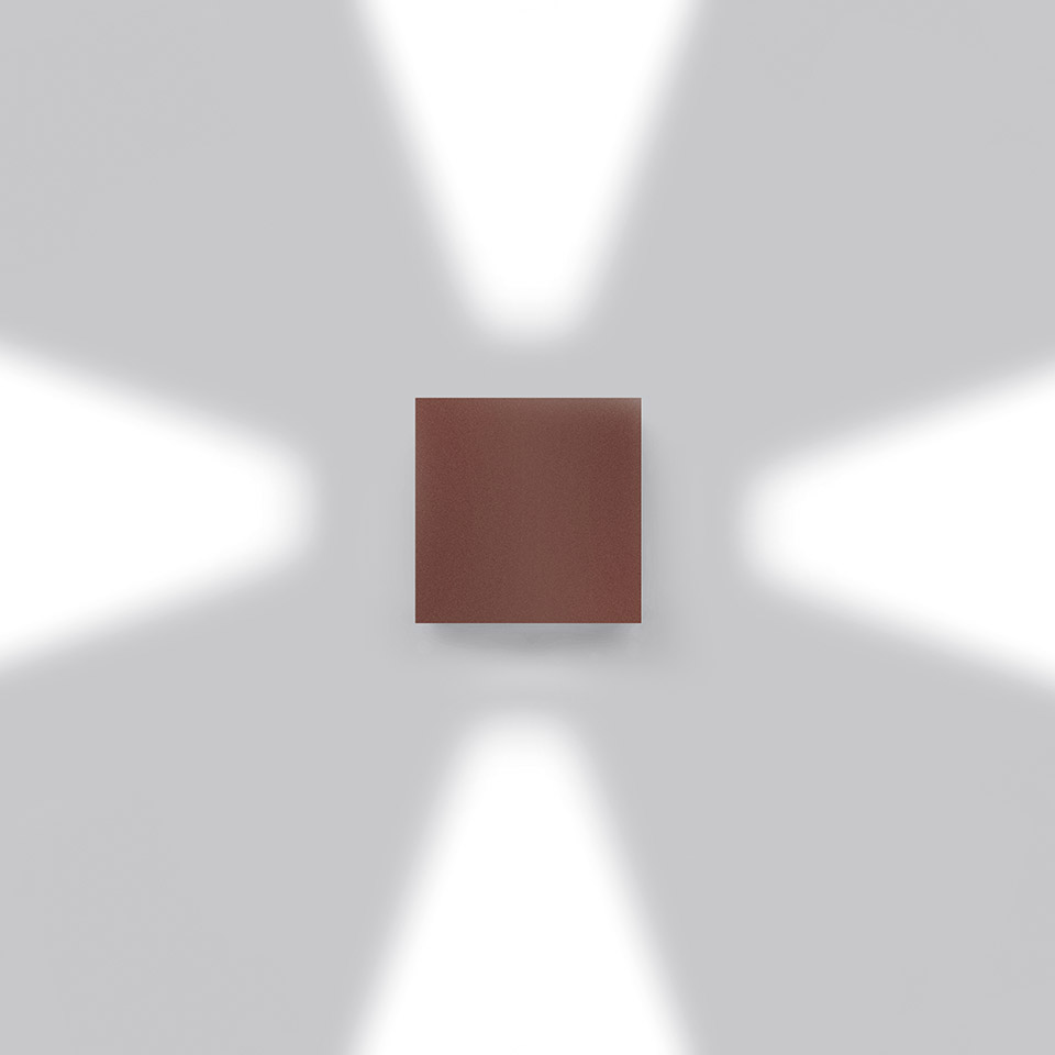 Effetto 14 Square 4 large beams Rust