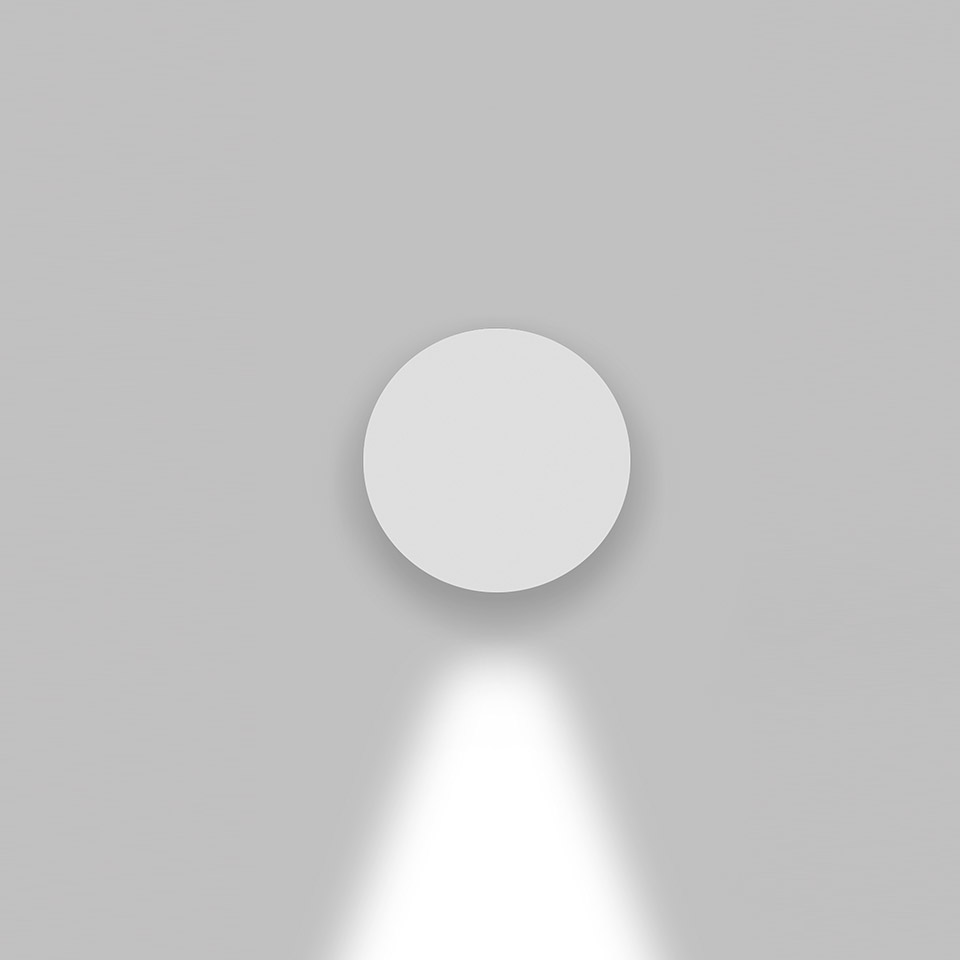 Effetto Round 1 large beam Anthracite Grey