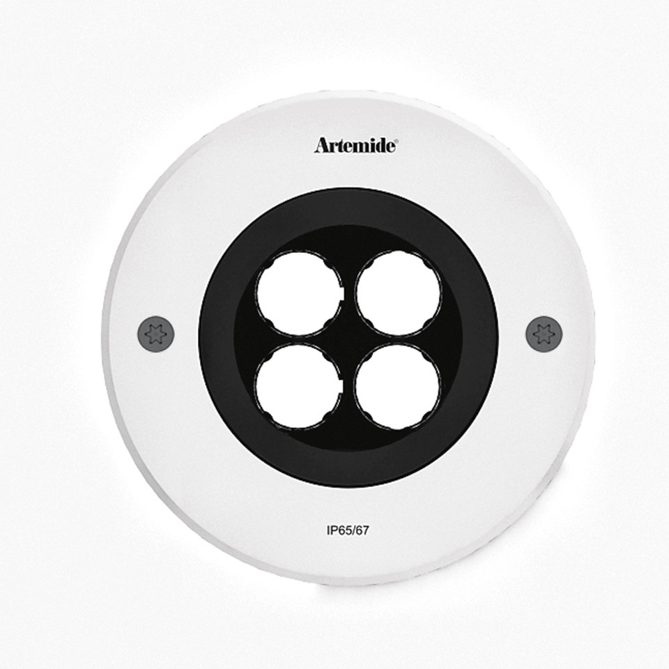Ego 150 downlight Round 9° 3000K Aluminium IK09