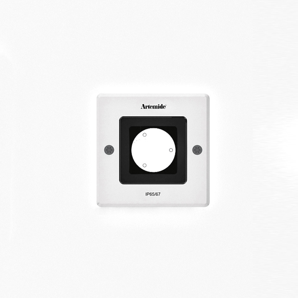 Ego 90 walk-over aluminium 10° 3000K Square