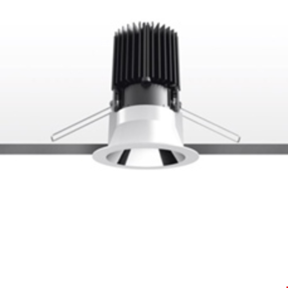 Everything 105 - Round - Trim - 48° - 3000K - Black trim / Black deflector