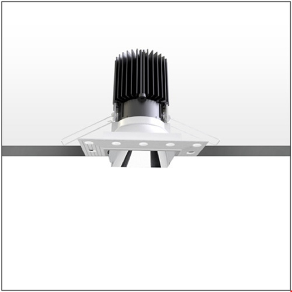 Everything 105 - Square - Trimless - 23° - 2700K - Black