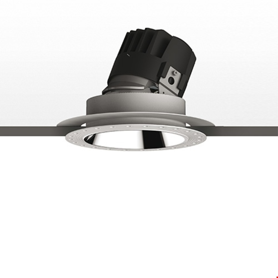 Everything 150 - Round - Trimless - Adj - 19° - 2700K - Polished Metal