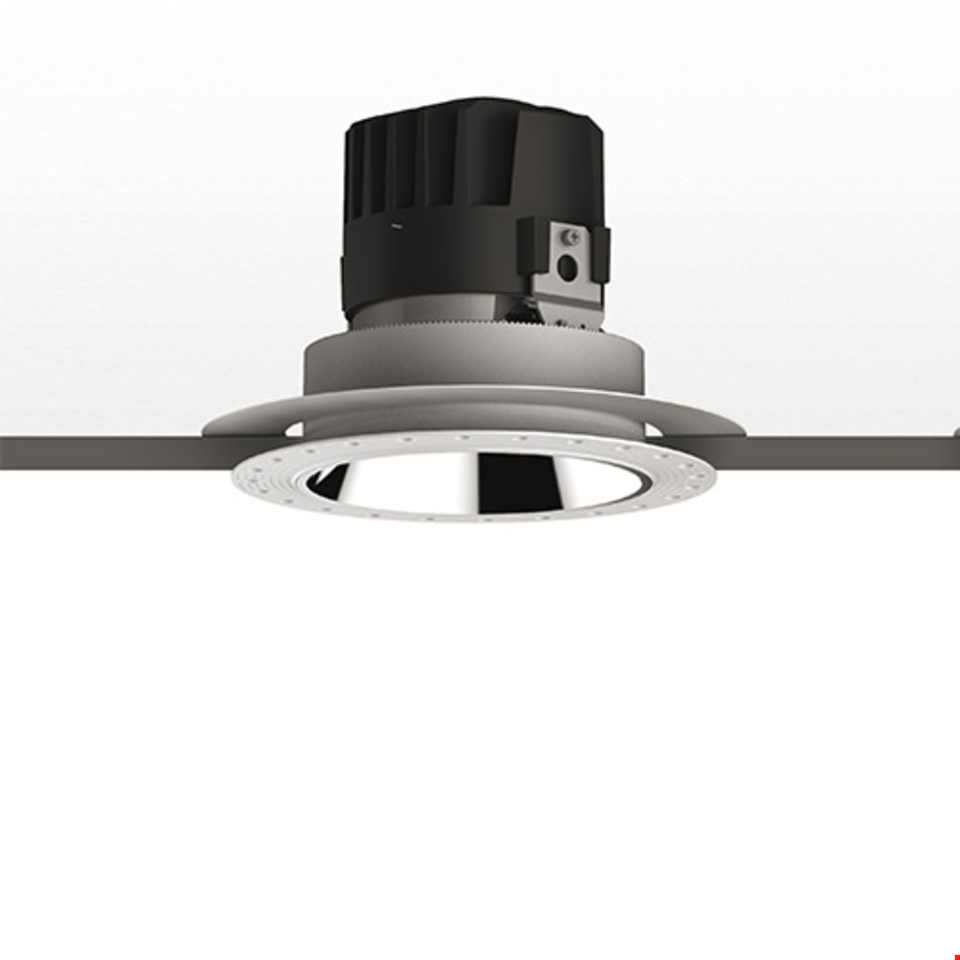 Everything 150 - Round - Trimless - 19° - 2700K - Polished Metal