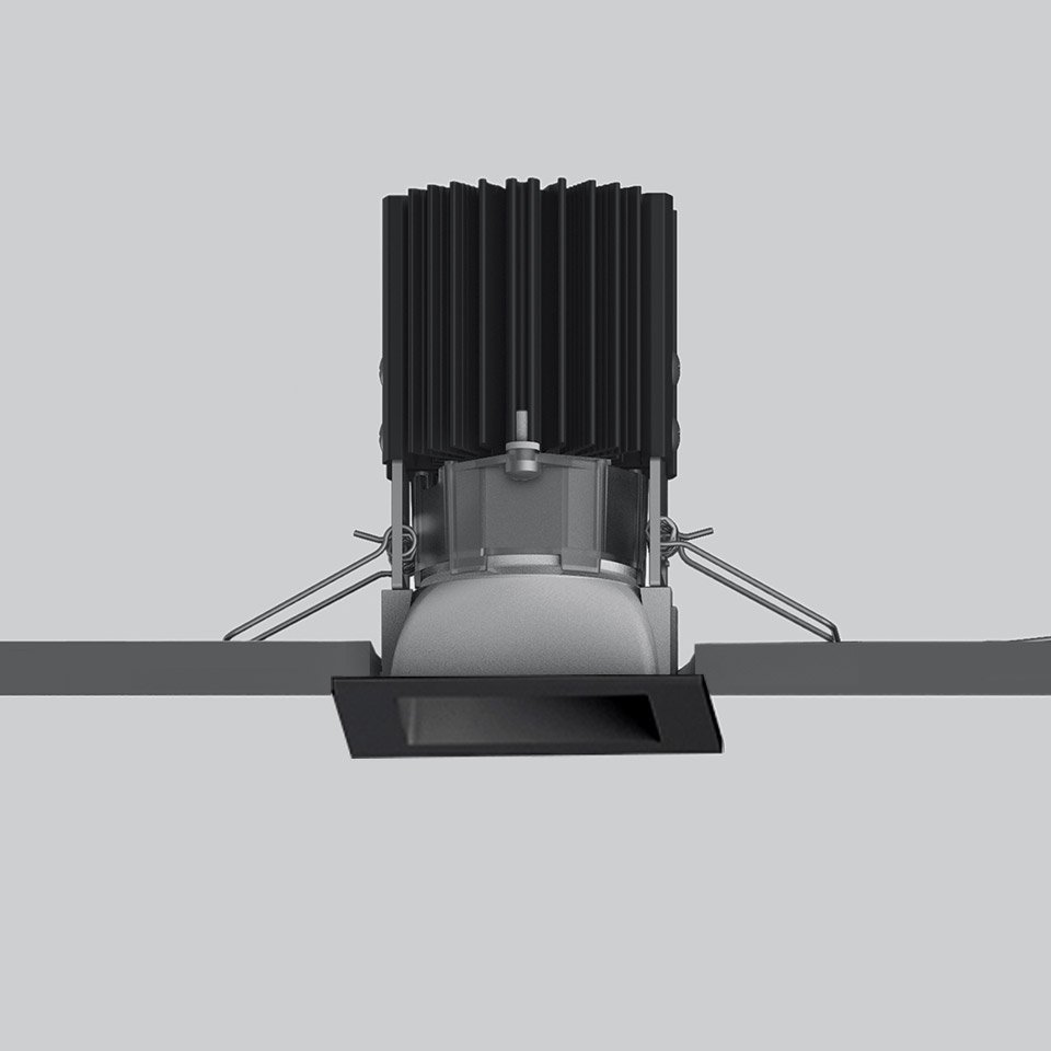 Everything 55 - Square - 5.5W - 18° 2700K - Black
