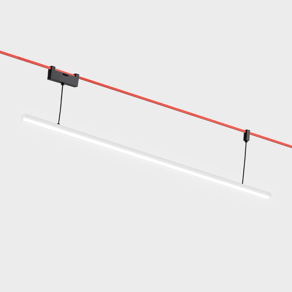 Diffused Linear Suspension Module - 1200mm - 2700K - White - APP Compatible
