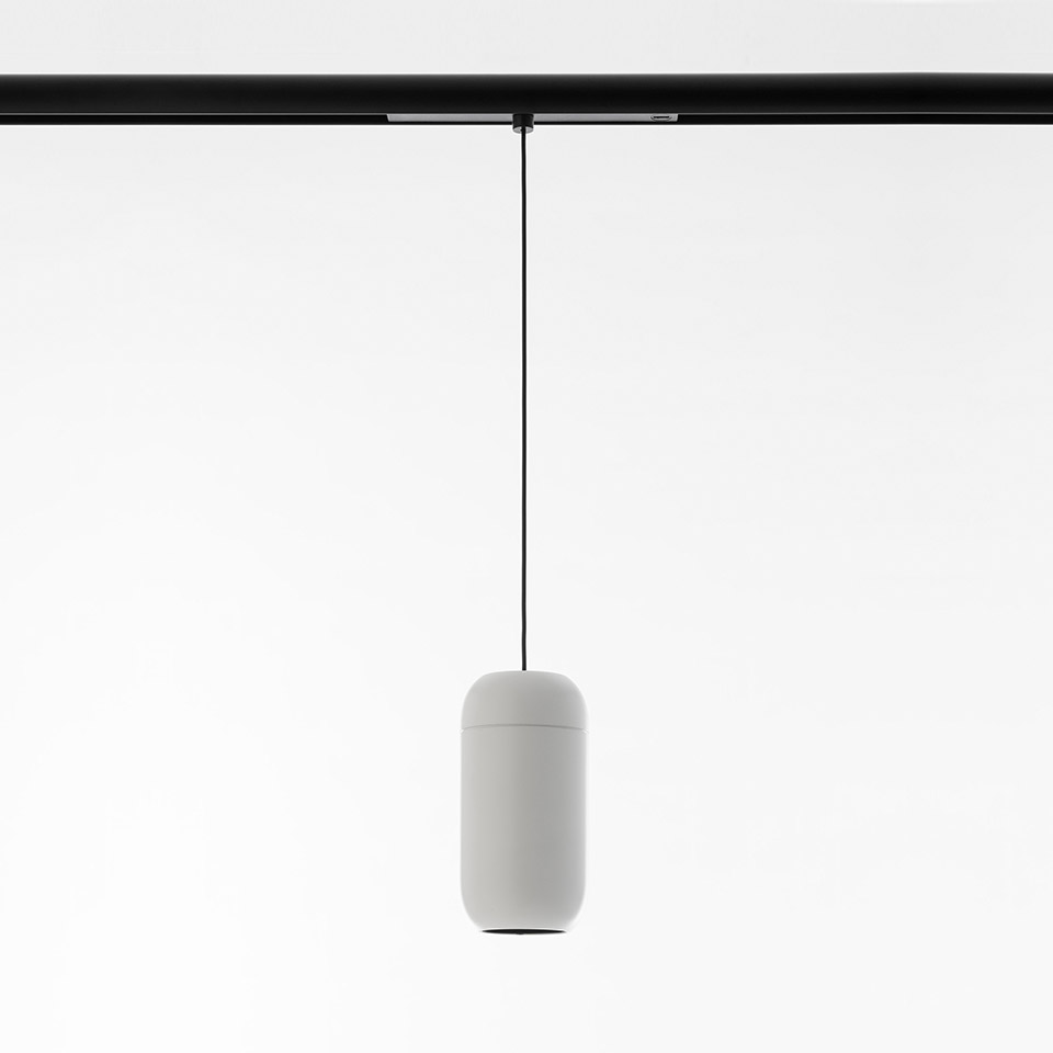 Gople System - Spot Pendant Track - 80 - 2700K - 15° - Dimmable DALI - White