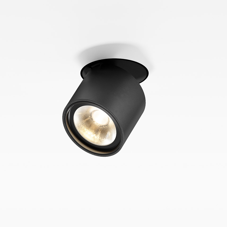 Hoy Spot - Semi-Recessed - 65 - 17° - 2700K - Black