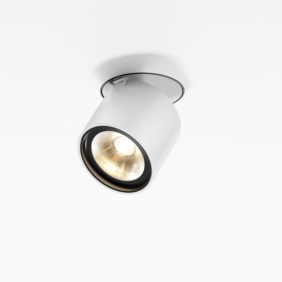 Hoy Spot - Semi-Recessed - 65 - 17° - 2700K - White