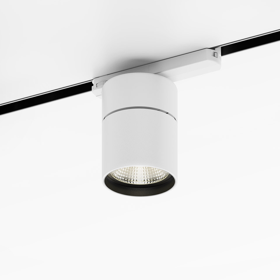 Hoy 3-Phase Track - 90 - 50° - 2700K - Undimmable - White - 2