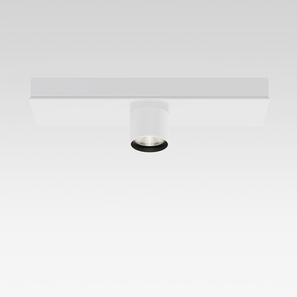 Hoy System Recessed - Spot Module X1 - Ø65 - Adjustable - 17° - 2700K - White