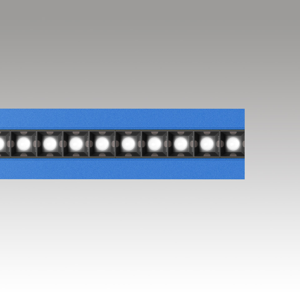 Katà Métron - Refractive - Direct + Indirect Emission - 3000K - 592 - Blue