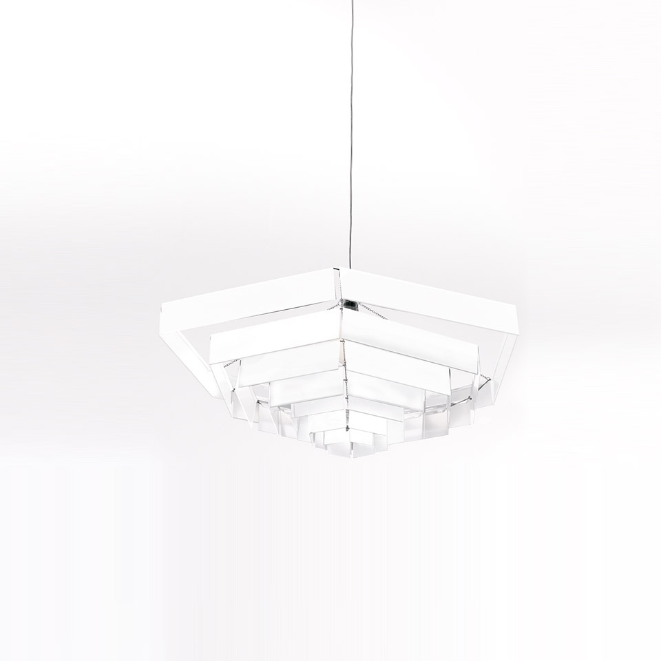 Lampada Esagonale 52 - White