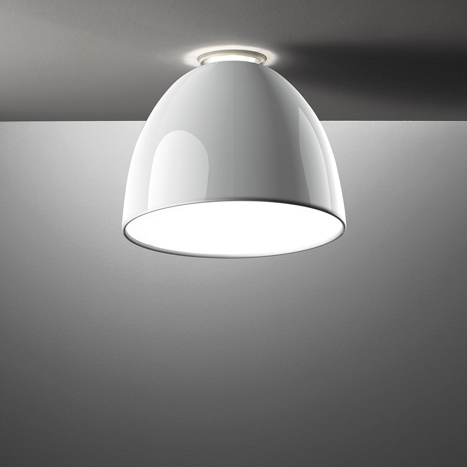 Nur Mini Gloss - Ceiling - White