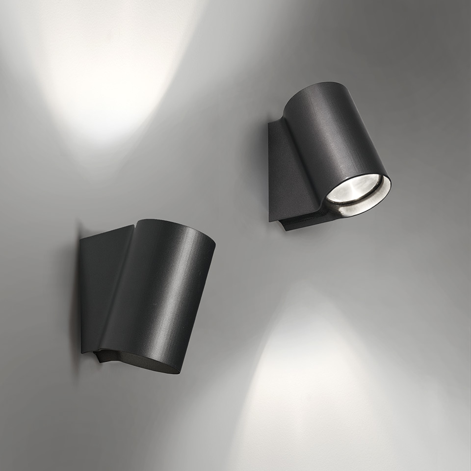 Oblique Wall - Anthracite gray