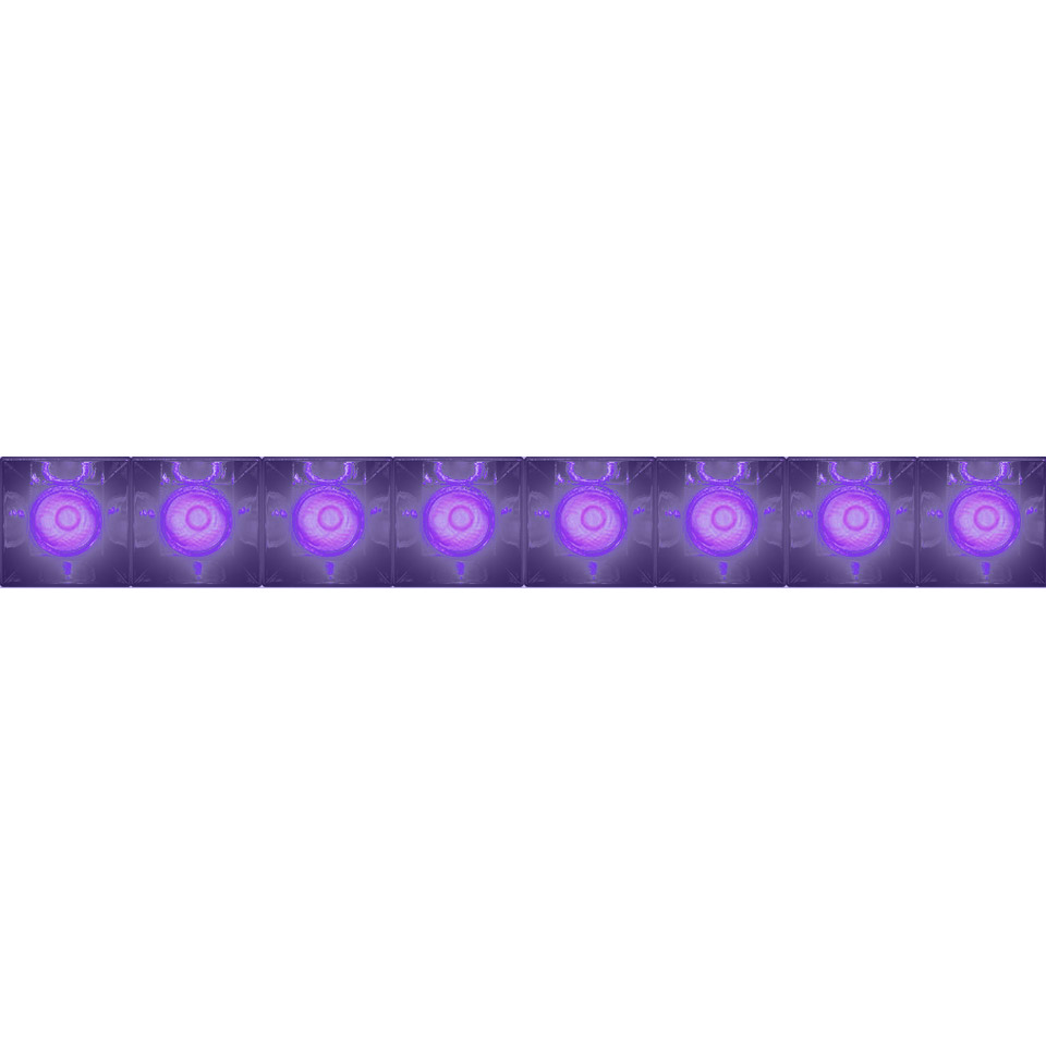 Sharp - 8 optic unit - 22W - 20° Violet Integralis Trimless