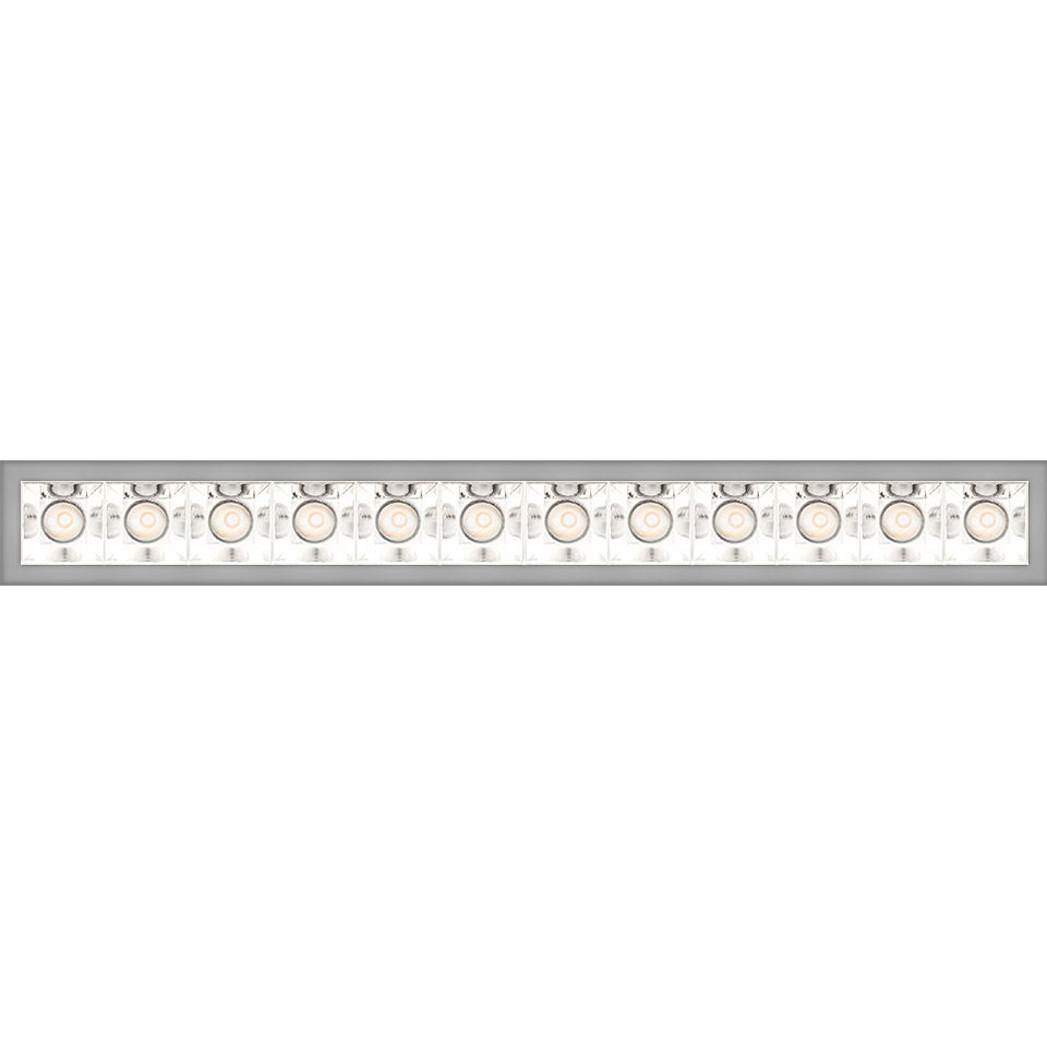 Sharp - 12 optic unit - 33W - 20° 3000K Trim Silver - 2