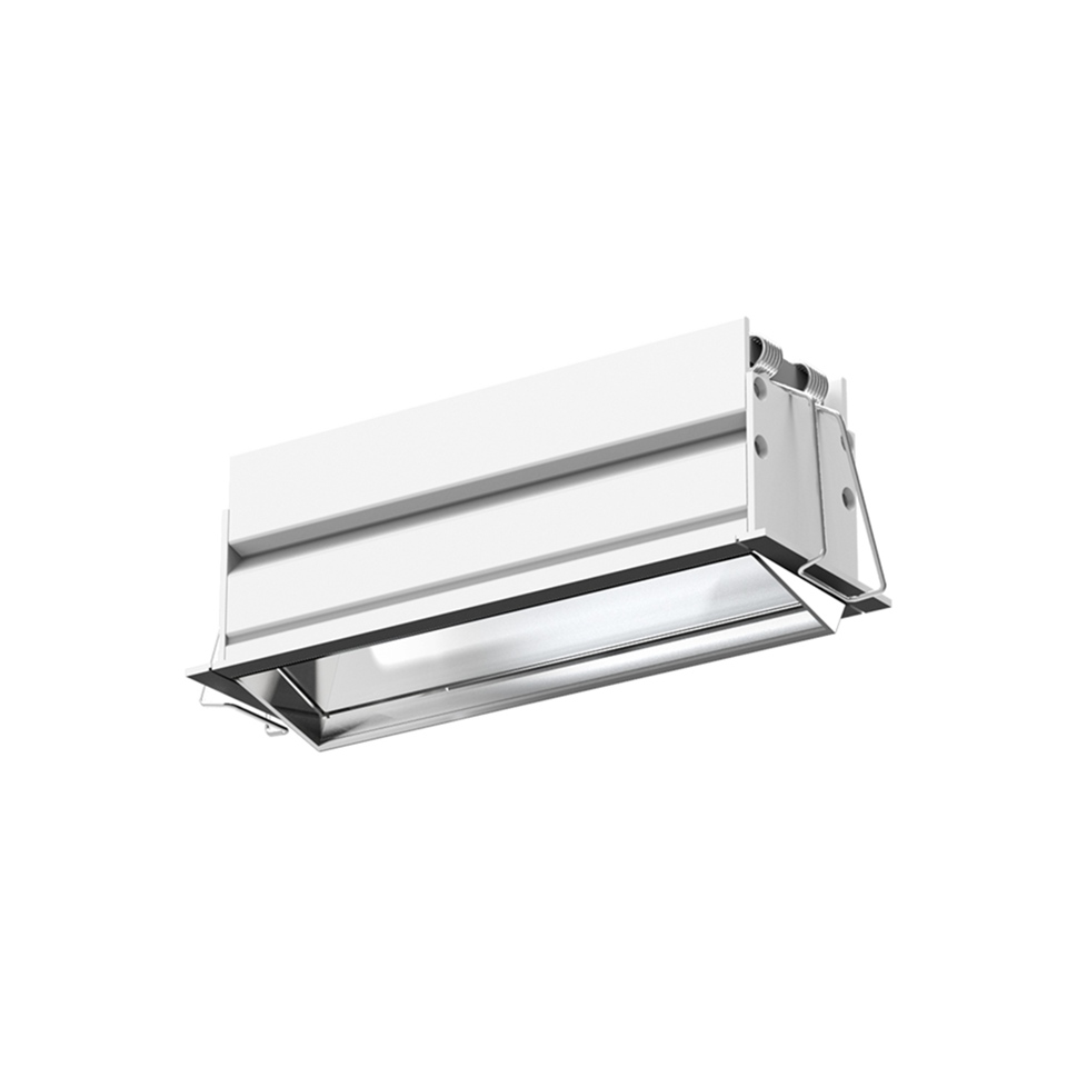 Sharp Wall Washer - Trim - 1 optic unit - 11W - 2700K - White/White