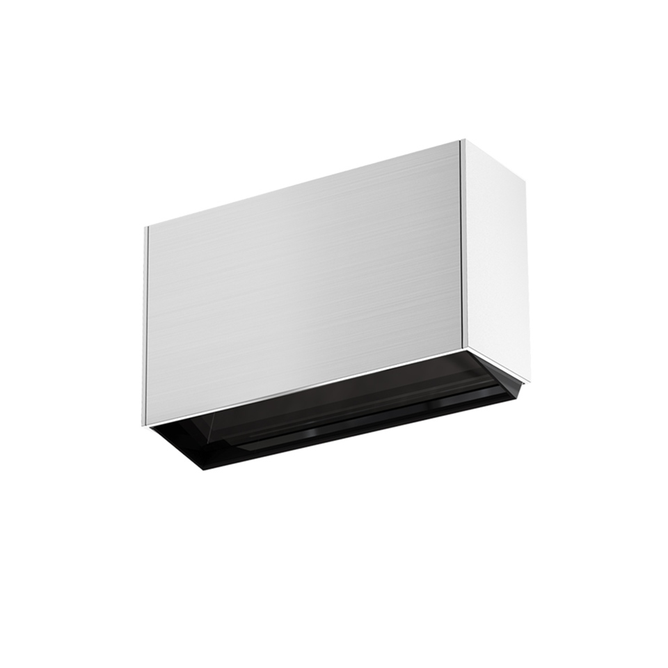 Sharp Wall Washer SMD - 1 optic unit - 12W - 2700K - Silver/Black