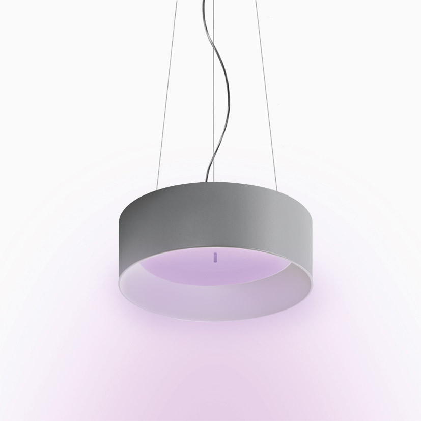 Tagora Suspension 570 - Pure Integralis - Direct + Indirect Emission - APP Compatible - Gray/White