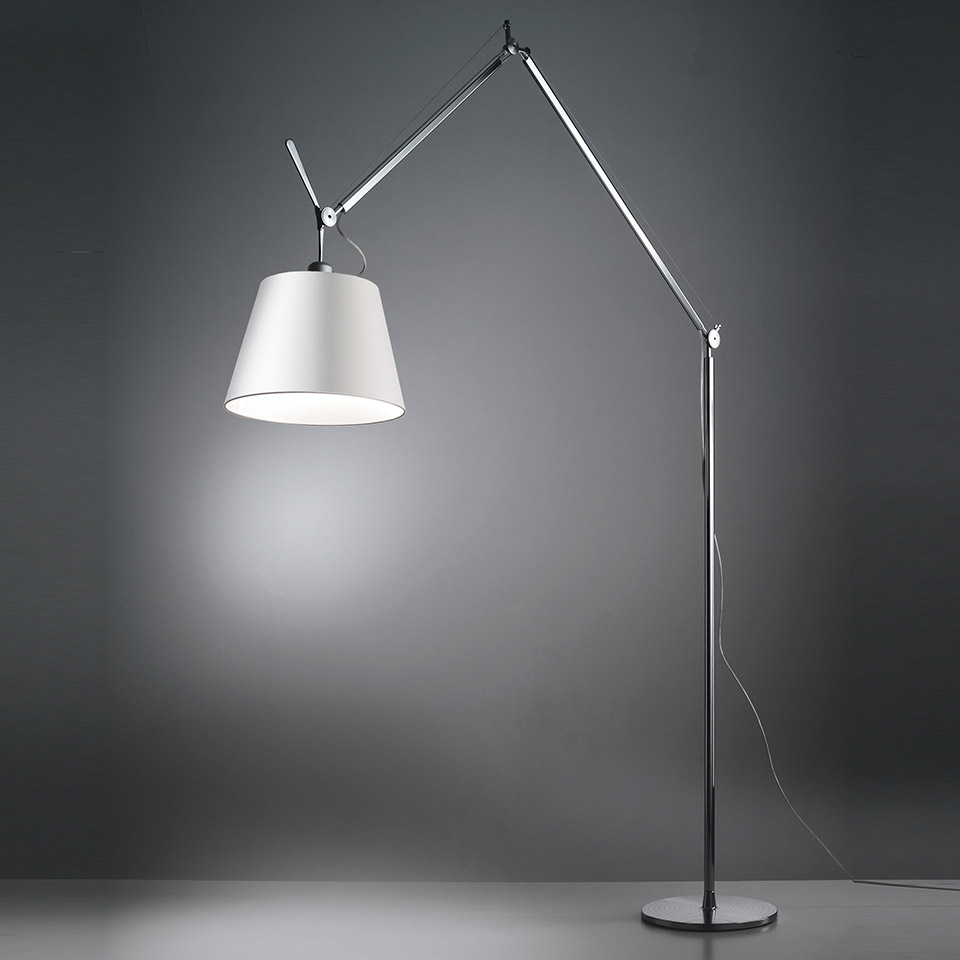 Tolomeo Floor Mega - Alluminium - Dimmer - Body Lamp