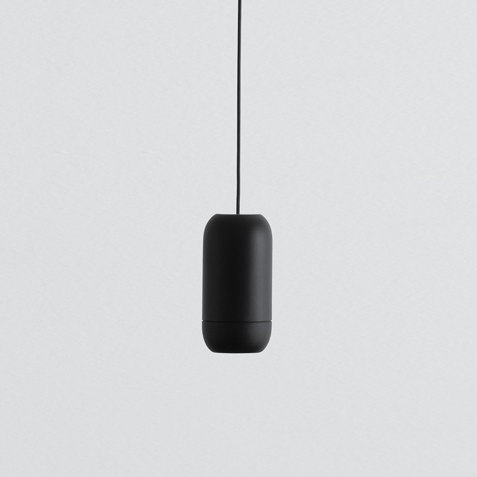 Turn Around - Gople Spot Pendant Track - 80 - 2700K - 16° - Dimmable - Black