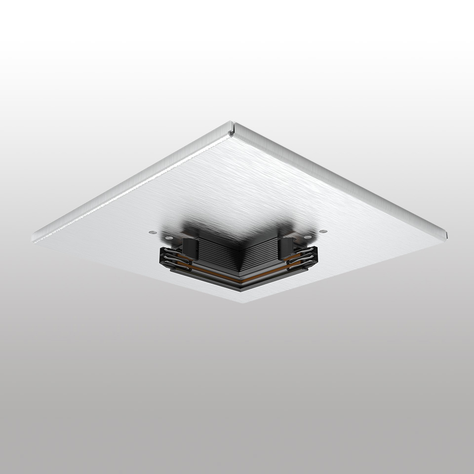 Turn Around - Track - Recessed - Angular Element - 90°