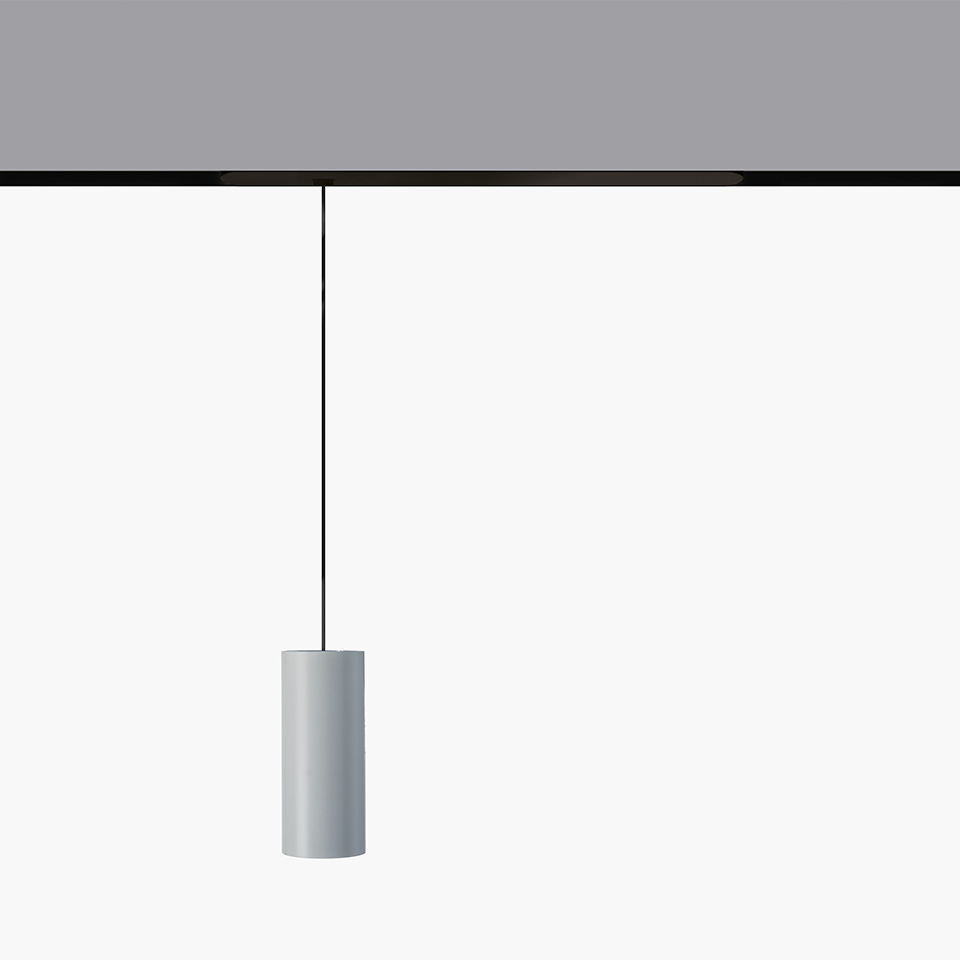 Vector Pendant Magnetic 40 - 14° 2700K DALI Brushed silver