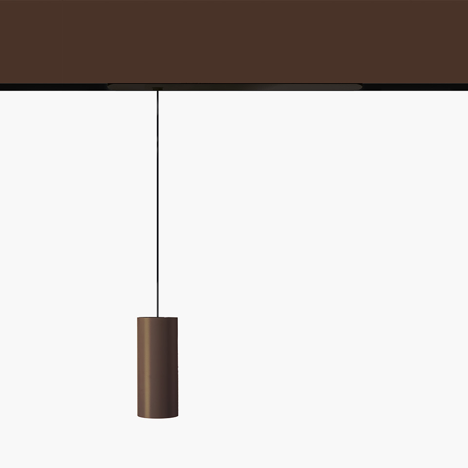 Vector Pendant Magnetic 40 - 14° 2700K DALI Brushed bronze