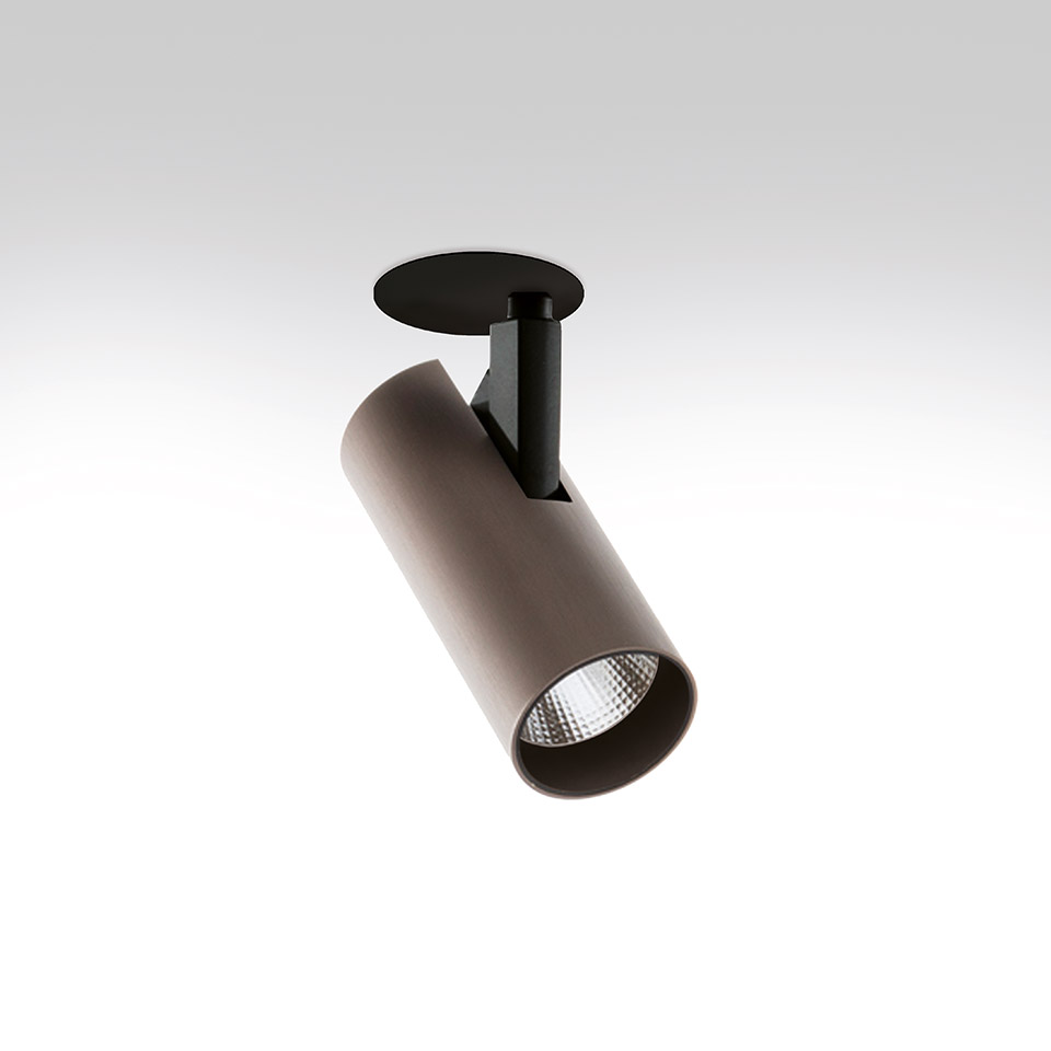 Vector Semirecessed 55 - 15° 4000K Brushed Bronze