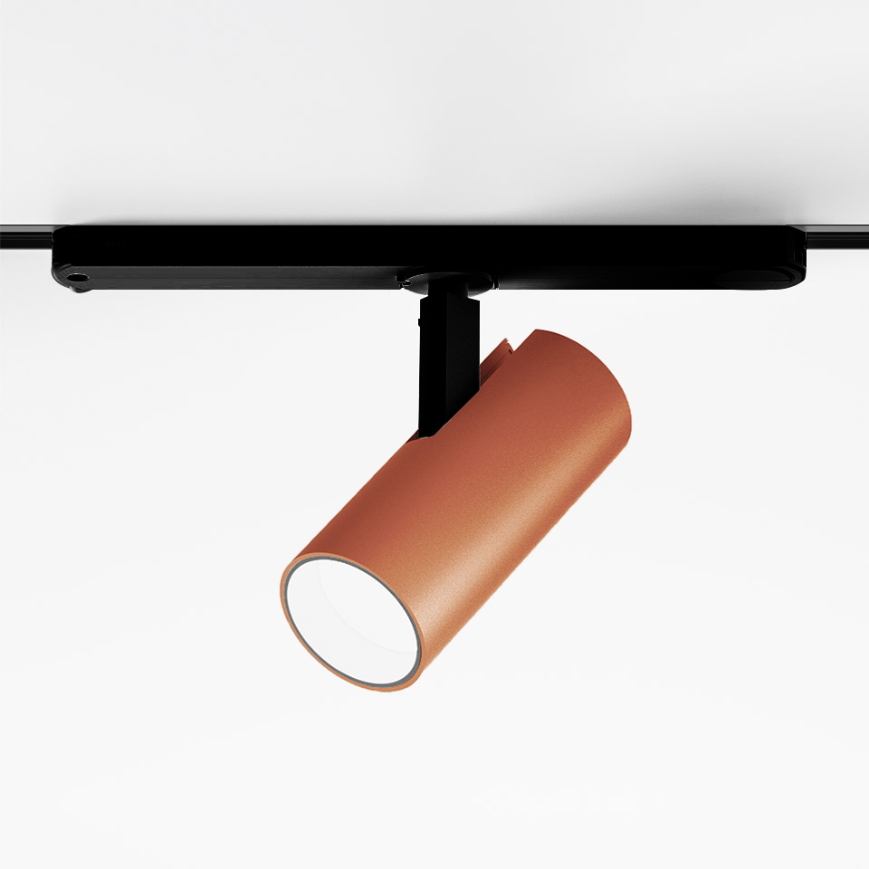 Vector Track 55 zoom - 22° - 32° -  2700K DALI Brushed Copper